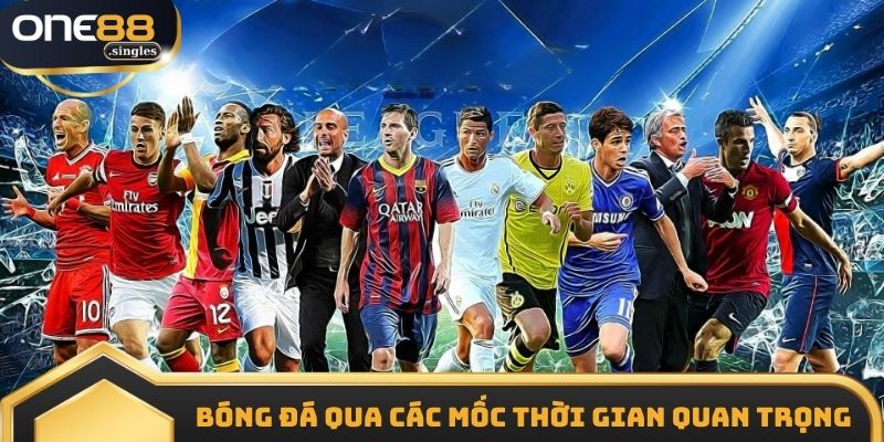 Bóng đá qua các mốc thời gian quan trọng