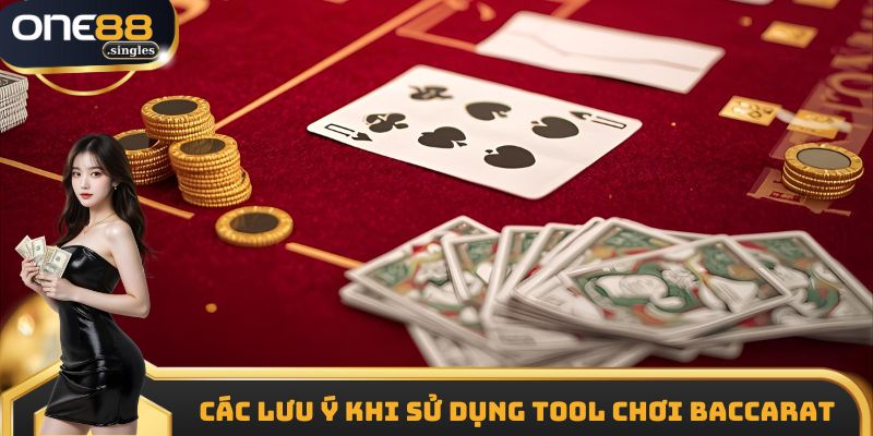 Các lưu ý khi sử dụng tool chơi Baccarat