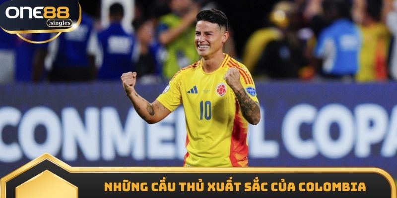 Những cầu thủ xuất sắc của Colombia