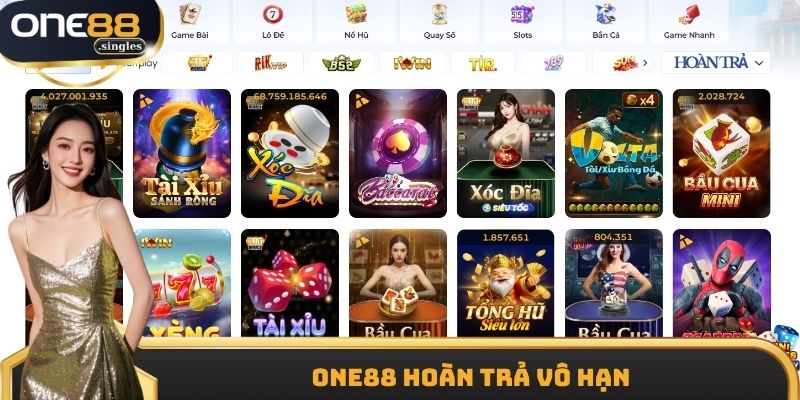 One88 Hoàn Trả Vô Hạn