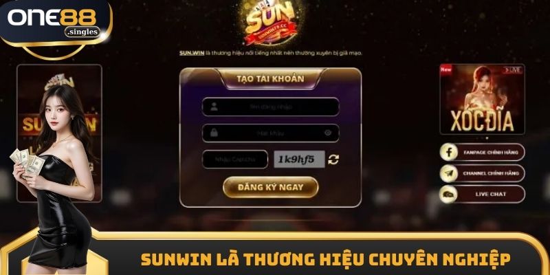 Sunwin là thương hiệu chuyên nghiệp dành cho thành viên